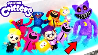 Poppy Playtime 3 - Smiling Critters VS LankyBox Plushies (Bath Party)