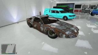 (Patched) Grand Theft Auto Online: Ruiner3 Glitched in my garage before patch!