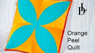 Orange peel Quilt - Patchworková šablona