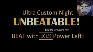 Ultra Custom Night || 175/20 Mode BEAT with 101% Power (35000 Points)