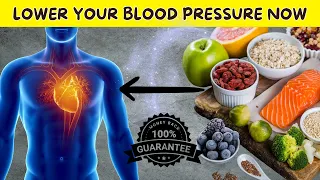 9 Foods That LOWER Your Blood Pressure Immediately ! (Hypertension NO MORE)