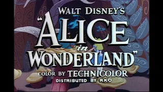 Alice in Wonderland - 1951 Theatrical Trailer