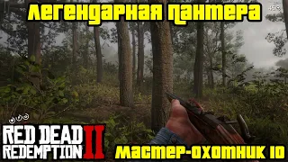 Прохождение RDR 2 на 100% - Легендарная Пантера + Испытание - Мастер-охотник 10 (Глава 2)