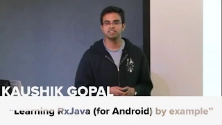 Learning RxJava (for Android) by example