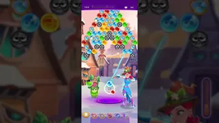 BUBBLE WITCH 3 SAGA LEVEL 2737 ~ NO BOOSTERS, NO HATS