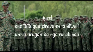 Umva urugamba ngo rurahinda _ RDF army band (Lyrics) #rwanda #lyrics