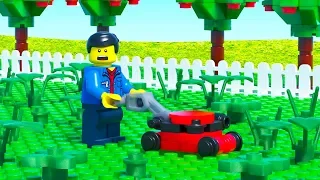 LEGO Lawn Mower Fail