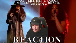 Reaction To SZA - "Kill Bill" & "Snooze" (Medley) (LIVE at the 66th GRAMMYs)