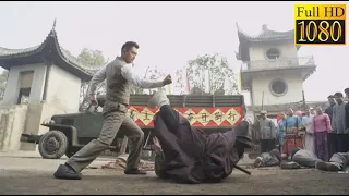 Kung Fu Film:Japanese samurais hitting a Chinese youth are defeated by a passing Kung Fu master!