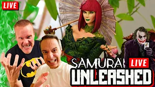 🔴 DOUBLE LIVE UNLEASHED UNBOXING: Poison Ivy Samurai & P1 Ledger Joker Statues | XM Studios