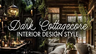 How to give your home: Dark Cottagecore vibes 🌿🕸 (Cottagecore’s Winter sister) ~ DARK NATURALISM