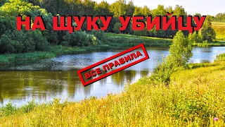 Правила рыбалки на ЩУКУ УБИЙЦУ! Видео  ЩУКА УБИЙЦА СУЩЕСТВУЕТ! Теперь Сможет Поймать! SeMano TV