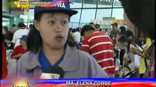 Abused OFWs from Middle East repatriated home