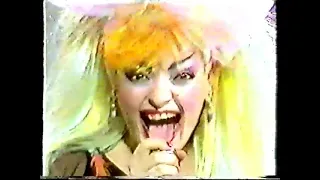 NINA HAGEN "1985 EKSTASY DRIVE"  live on GERMAN TV