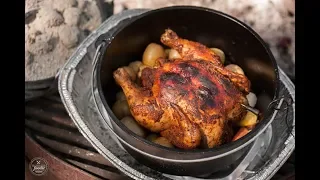 DUTCH OVEN ROASTED CHICKEN