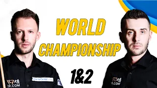 Judd Trump Vs Mark Selby | Snooker World Championship | Full frame {1&2} Highlights