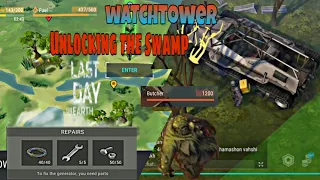 #LDOE #ATV #SWAMP #LestDayonEarth  opening《Watchtower 3 +Butcher》Unlocking the swamp in Lest day...