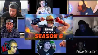 Zero Crisis Story Cinematic for Fortnite Chapter 2 Season 6 Reaction Mashup