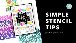 Simple Stencil Tips!