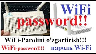 Wi-Fi, change wifi password,wifi şifresini