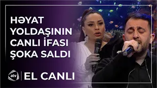 Məşhur müğənninin həyat yoldaşı gözlənilmədən EFİRƏ GƏLDİ / El canlı