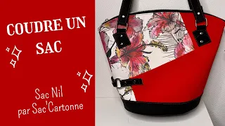 COUDRE UN SAC - TUTO PAS A PAS - Sac Nil de Sac'Cartonne