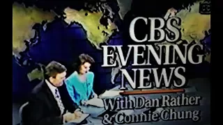 CBS EVENING NEWS -June 2, 1993-Dan Rather, Connie Chung