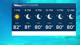 First Alert Weather Forecast for Evening of Wednesday, May 8, 2024