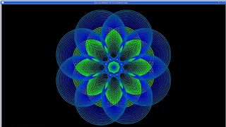 7 Mandalas  featuring 405 Degrees Angles--Throat - 141.27, 384, 741 Hz