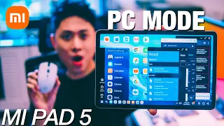 Xiaomi Mi Pad 5: PC/Desktop Mode! Transform To PC With Just ONE CLICK! GENIUS!