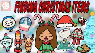 FINDING CHRISTMAS ITEMS 🎄❄️🎅 TOCA LIFE WORLD 🌎