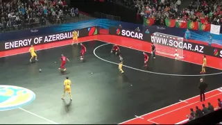 Futsal Ataque 5x4 - Goleiro Linha Ucrânia Euro Futsal 2014