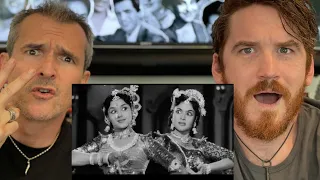 Padmini Vyjayanthimala Kannum Kannum Kalandhu Dance REACTION!!