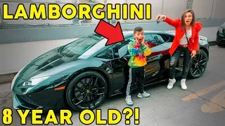 Our 8 Year Old Son Finally Got His LAMBORGHINI **HIS DREAM CAME TRUE** | The Royalty Family