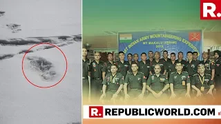 Indian Army Tweets Footprint Measuring 32x15 Inches Of Mythical Beast 'Yeti'