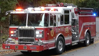 Katonah FD Engine 116 & Bedford Hills FD Engine 198 & Tower Ladder 57 Responding