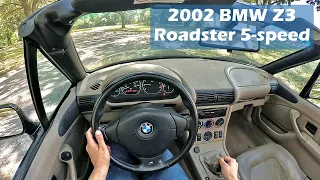 POV Drive (HD 4K) - 2002 BMW Z3 Roadster 5-speed