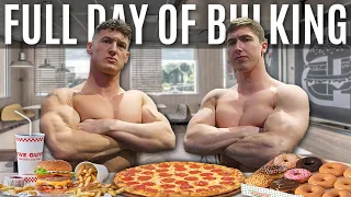 What we eat to BUILD MUSCLE (Our Full Bulking Diet) *4,500 CALORIES*