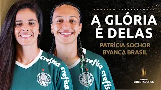 PATRICIA SOCHOR E BYANCA BRASIL, DO PALMEIRAS, NO A GLÓRIA É DELAS