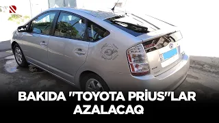 Bakıda "Toyota prius"lar azalacaq