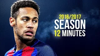 Neymar Jr King of Dribbling Skills ● Goodbye Barcelona ● 2016/2017 ● FULL HD