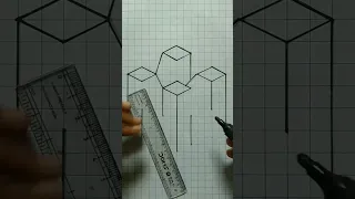 3D drawing | 3D pencil drawing | 3D drawing Step by step | Easy 3D Drawing #draw #3d #3ddrawing