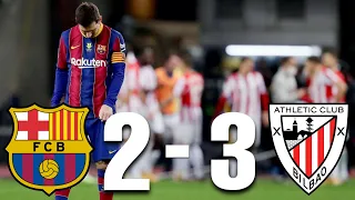 Barcelona vs Athletic Club [2-3], Spanish Super Cup Final 2021 - MATCH REVIEW