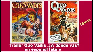 Trailer Quo Vadis ,¿A dónde vas? en español latino