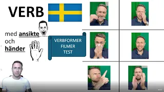 VIKTIGA VERB vi gör med ansikte och händer (Med test)