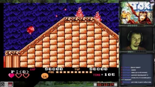 JuJu Densetsu | Toki прохождение 100% | Игра на (Dendy, Nes, Famicom, 8 bit). Live cтрим HD [RUS]