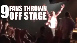 9 Craziest Times Fans Got Thrown Off Stage at Rap Shows