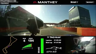 Onboard Porsche 718 Cayman GT4 RS with Manthey Kit at Zolder