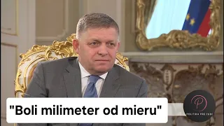 Robert Fico: Ak je Rus na kolene, tak len preto, lebo si zaväzuje šnúrky na topánke