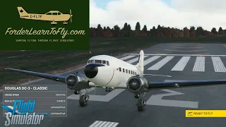 Learn To Fly the Douglas DC-3